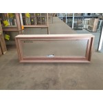 Timber Awning Window 450mm H x 1210mm W (Obscure)